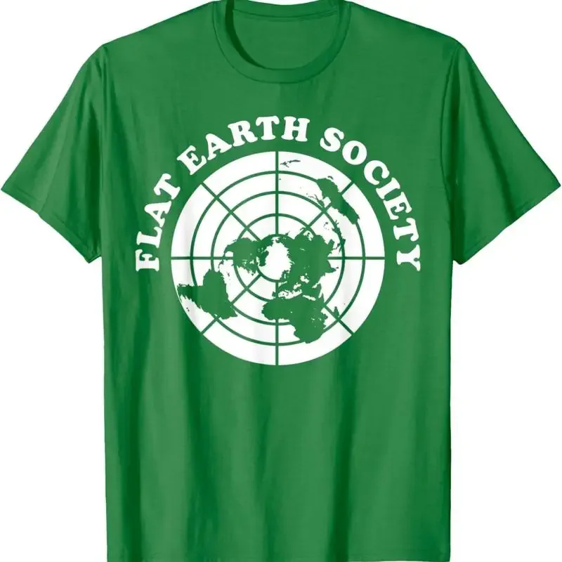 Flat Eath Society Question Everything Earth Believer T Shirt