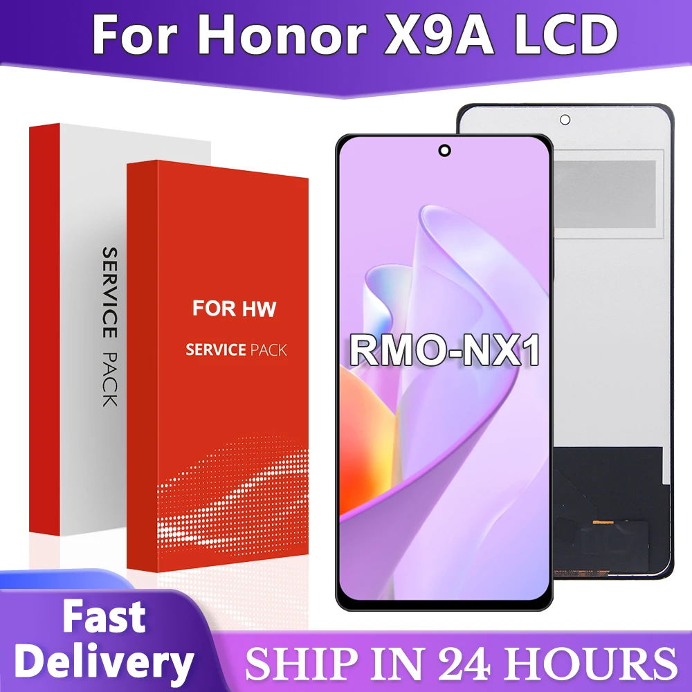

TFT x9a Screen For Honor X9a LCD Display Touch Screen Digitizer Assembly For HonorX9a RMO-NX1 Display Screen with Frame