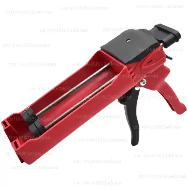 400ml Steel Dual Component Cartridge Gun Applicator Hydraulic Manual Handheld Caulk Glue Gun For Ceramic Tile Seam Home Repair