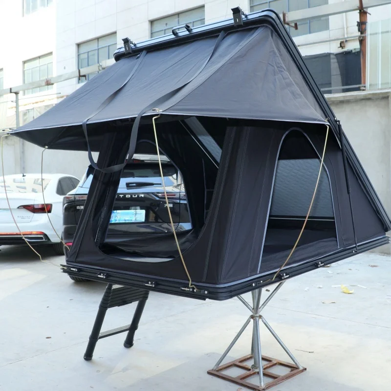 

Custom Outdoor Camping Light Weight Tents Aluminum Alloy Hard Shell Pop-Up Rooftop Roof Top Tent