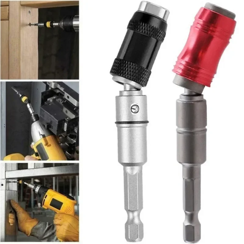 

1/4 "Hex Magnetic Ring Screwdriver Bits Drill Hand Tools Drill Bit Extension Rod Quick Change Holder Drive Guide Screw Drill ./\