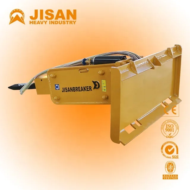 Mini With Hydraulic Breaker Skid Steer Loader Hammer