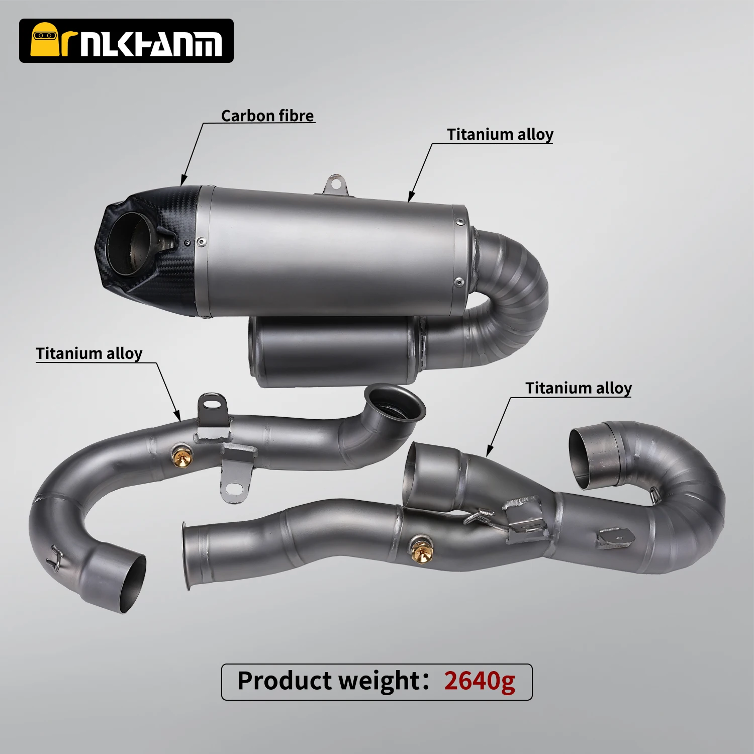 لنظام عادم الدراجة النارية Ducati V4 V4S Arro كامل Ti. تعديل لـ PanigaleV4 V4S Street FighterV4 V4S 2025-