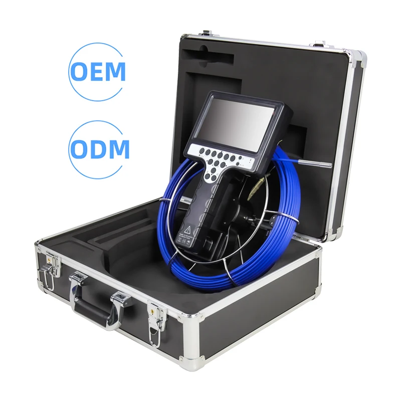 

WOPSON OEM/ODM Handheld 7mm Lens Waterproof Sewer Camera Pipe Inspection Borescope Inspection Camera With Meter Counter