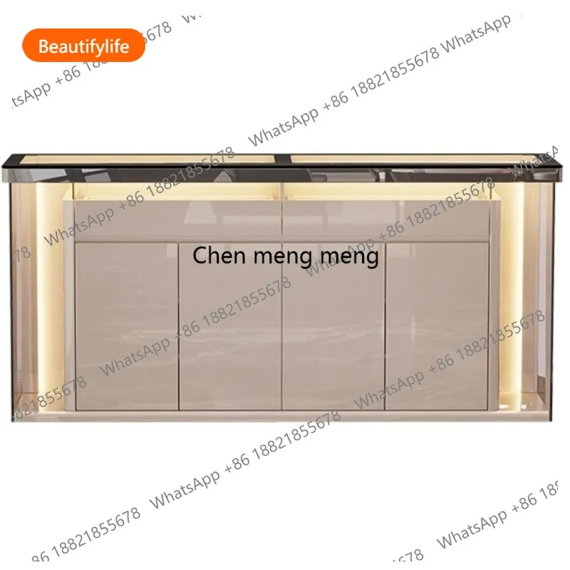 

Многофункциональный напольный шкаф-витрина A44 для гостиной, современный большой шкаф для хранения украшений и поделок, мебель и аксессуары для дома