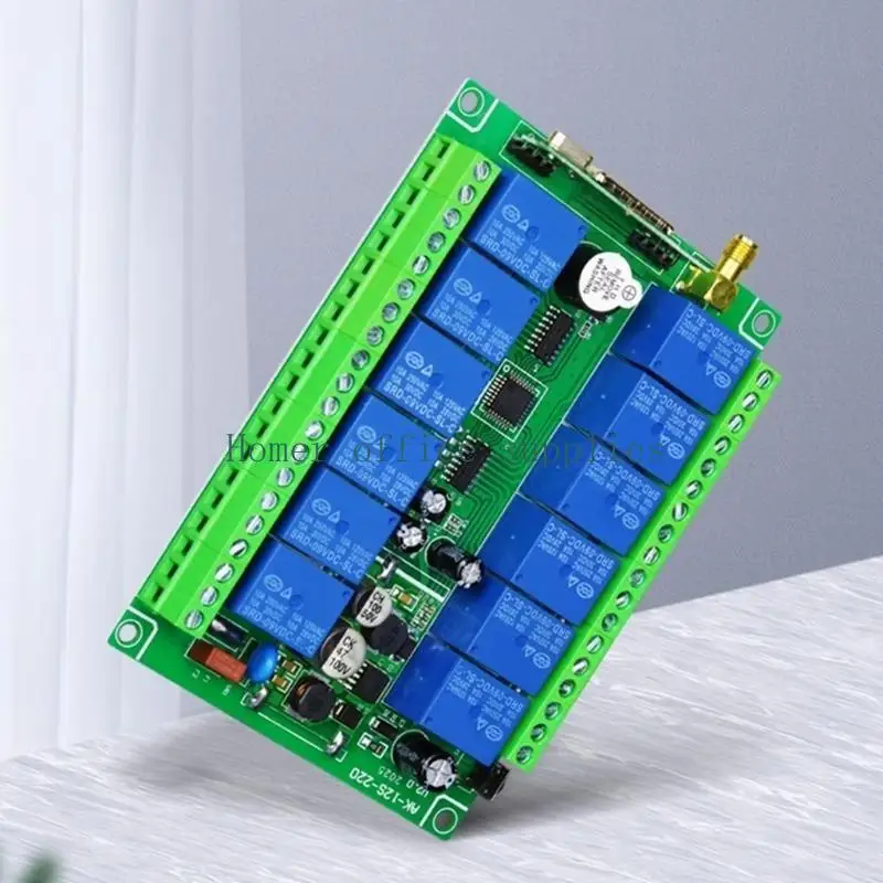 

K43B DC12V 24V 12CH Universal Wireless Remote Control Switches Relays Receiver