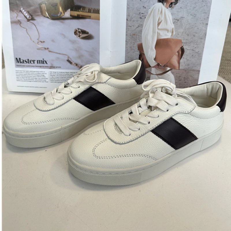 Maxdutti Sales Casual Shoes Women Fashion Genuine Leather Sneakers Shoes Women High Quality