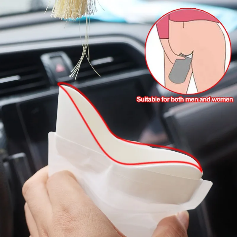 700ML Car Urine Bag Emergency Portable Vomit Bags Mini Mobile Toilets Handy Unisex Disposable Urinal Toilet Bag