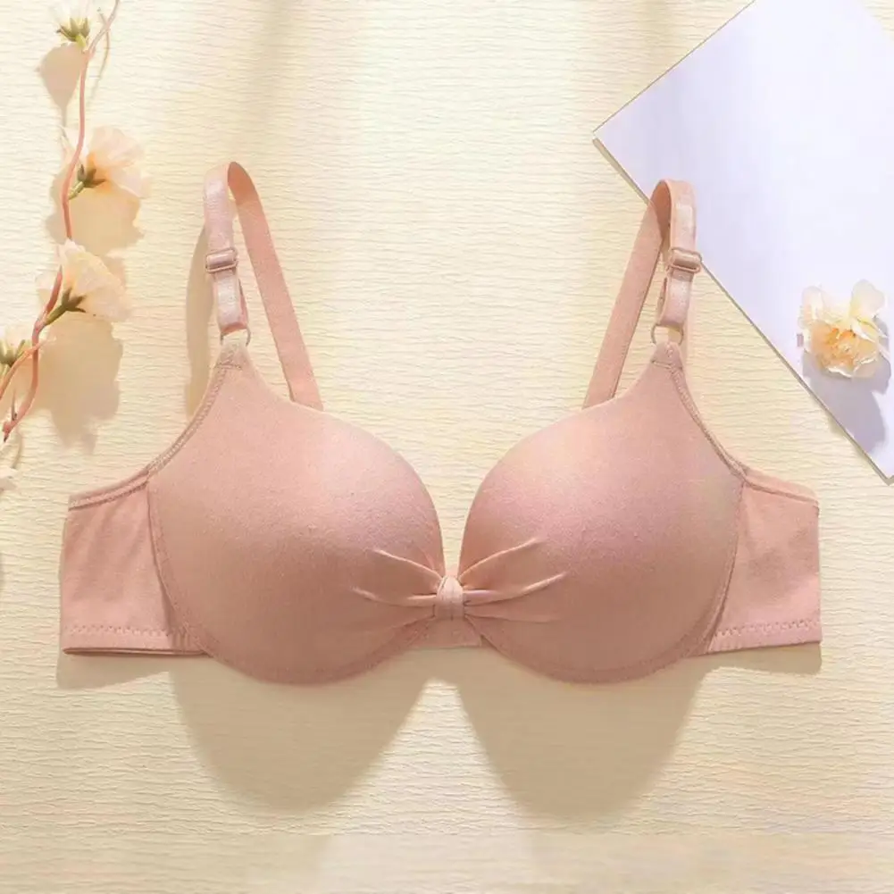 Soft And Light Sexy Bras Full Coverage Underwire Bra Push Up Padded Bra Seamless Plunge Everyday Bra Breathable Cotton Bras