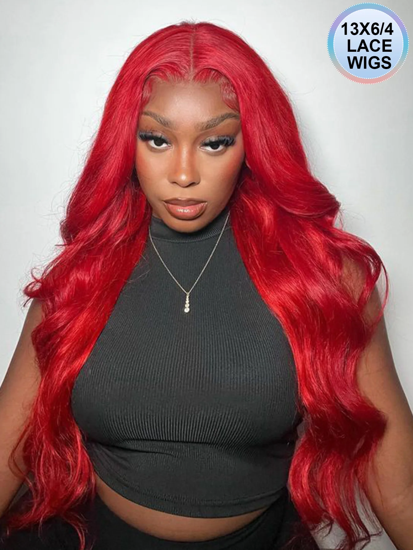 

13X4 Red Hd Lace Frontal Human Hair Wigs 13X6 Colored Body Wave Lace Front Wig Burgundy Brazilian Hair Wig For Women Pre Plucked