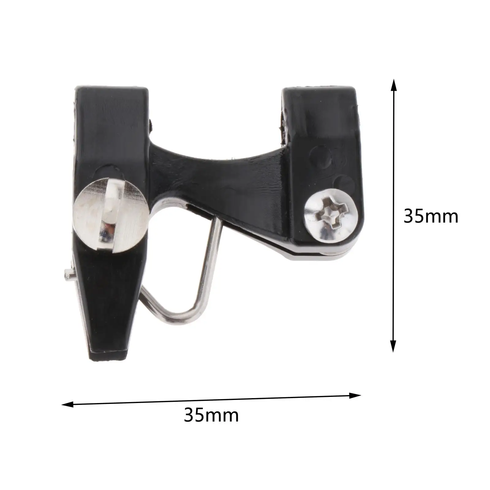 Adjustable Downrigger/Kite Release Clip Outrigger Release Clips Black Fishing Trolling ABS Boating Gear for Trolling Sailfish view 6