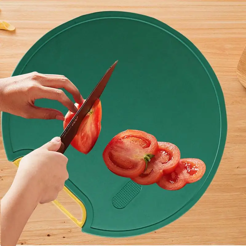 Double-Sided Chopping Board Thick Chopping Board Food Grade Chopping Board Double-Sided Chopping Board Non Slip Stand-Up PE For