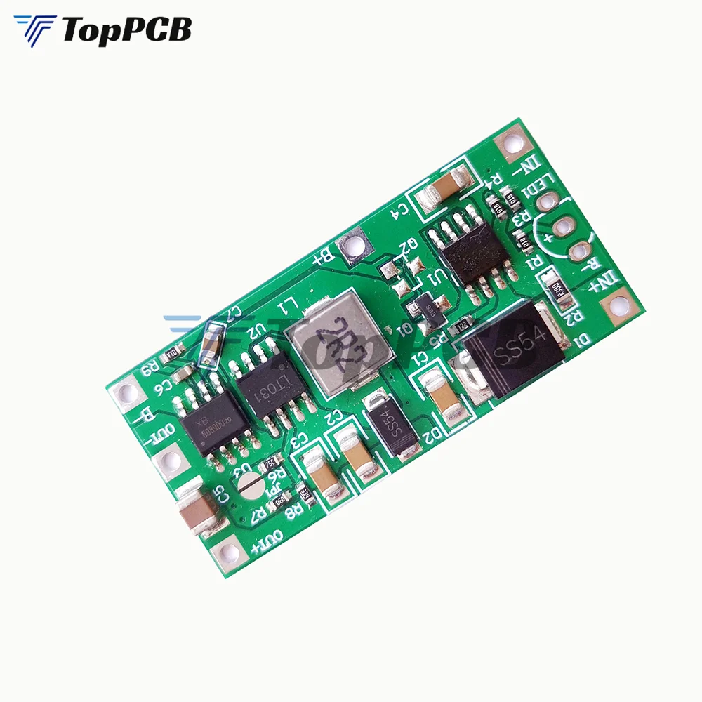 DC 5V 12V 12W UPS Uninterrupted Charging Module 18650 Lithium Battery Step Up Boost Charge Power Supply for Rounter CCTV Camera