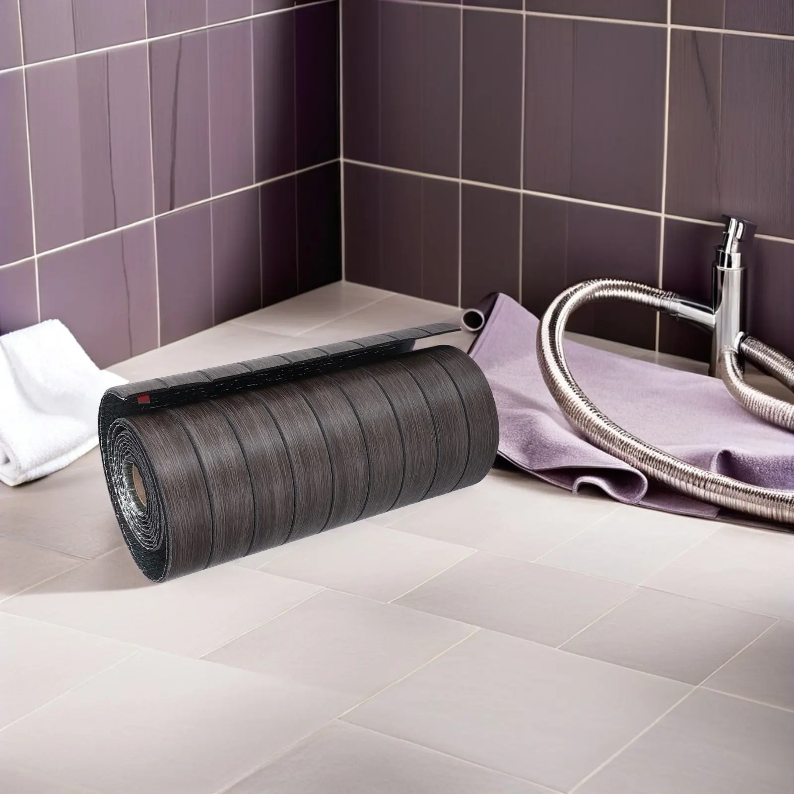 

Self Adhesive Wall Paneling Peel and Stick 3D Wallpaper Waterproof Bedroom Feature Wall Decor Faux Wood Slat Design Wallpaper