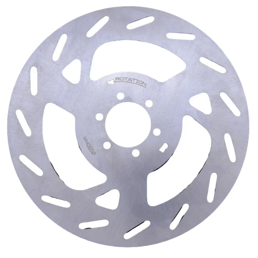 High Hardness Carbon Steel Disc Brake 180203MM 6 Hole For For Ebike Scooter Electric Motorcycle 3MM Thickened