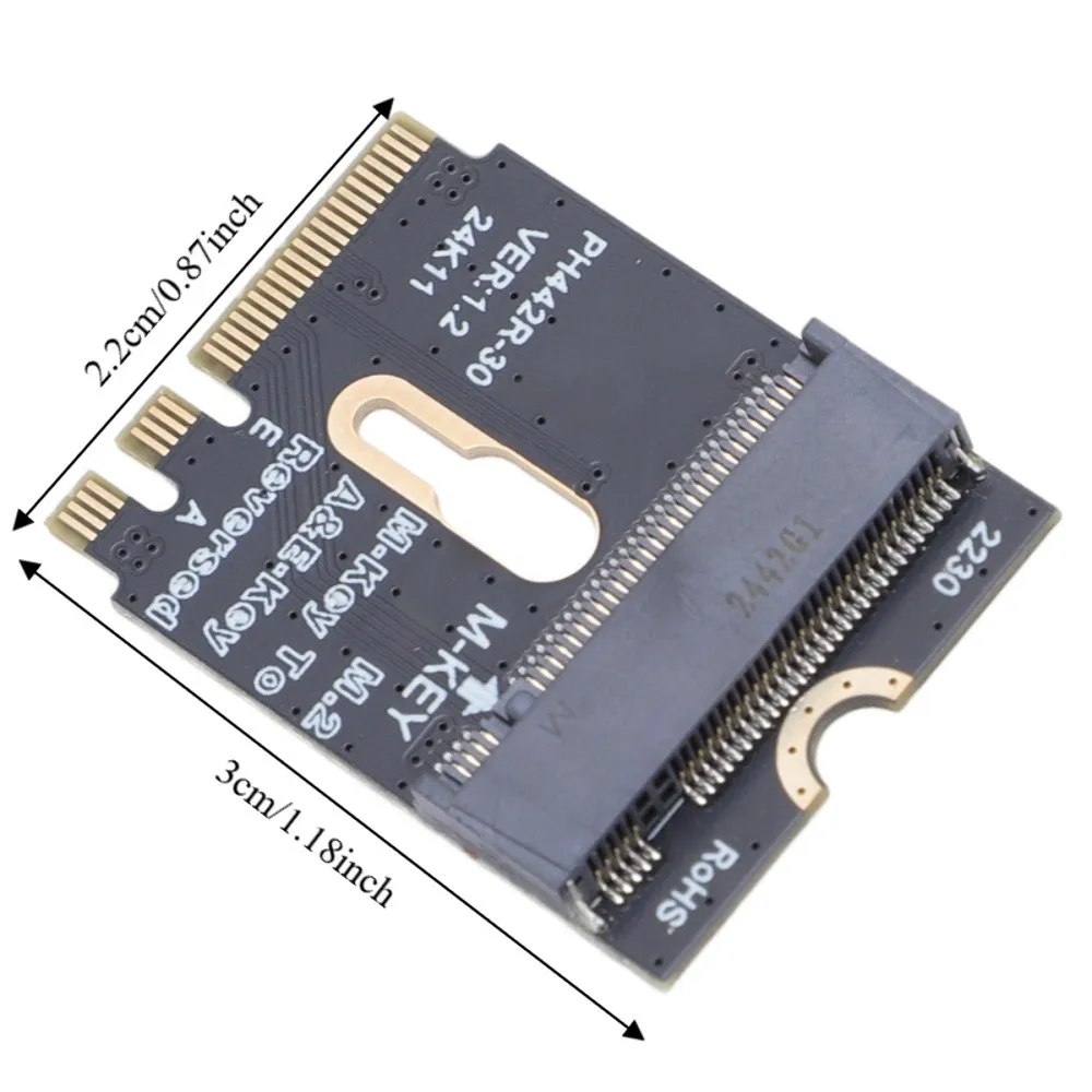 Plug and Play M.2 NVME SSD Convert Adapter High Speed PCIe 4.0 M.2 a And E WiFi Port Adapter with Bracket
