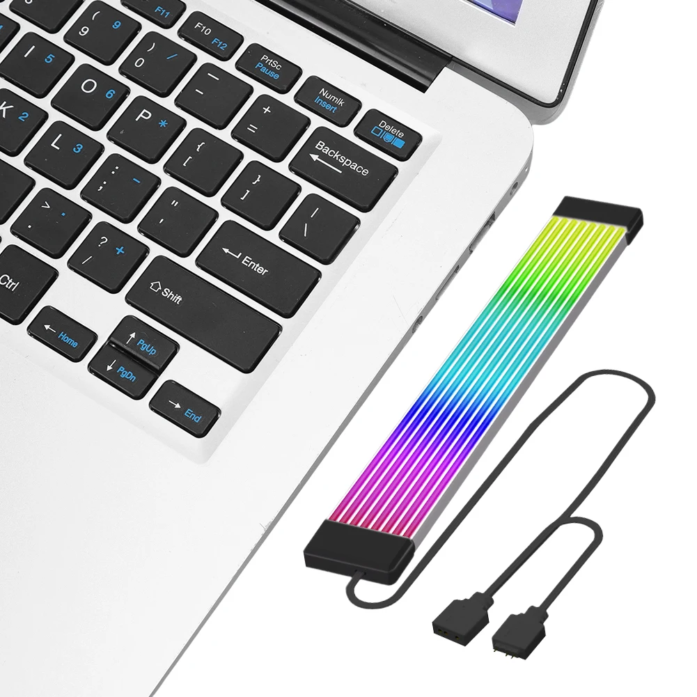 

PC RGB Light Strip Flexible ARGB LED Strip Light DIY Kit For 8PIN 24Pin Motherboard Extension Cable ARGB Sync PC Cables