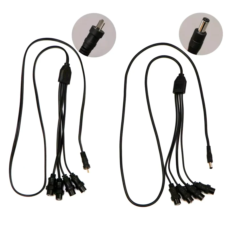 24v/220v Salon Heated Perm Bars Connecting Cable Hair Curling Rods Rollers Plug Connector Wire For Digital Perming Machine