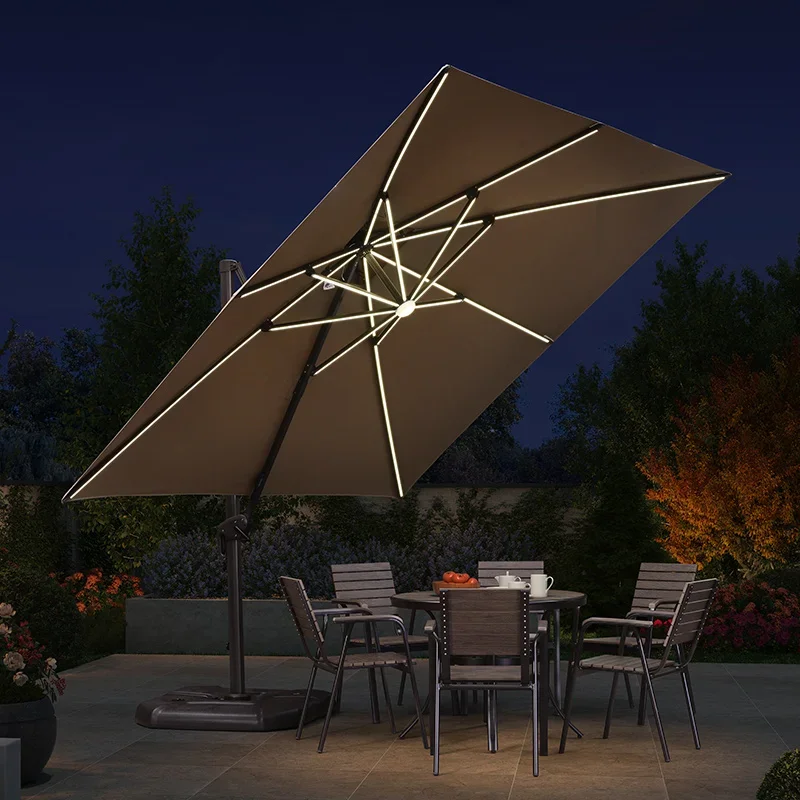 

umbrella Outdoor Outdoor Sunshade Garden Outdoor Large Sun Garden Terrace Leisure Stall Roman