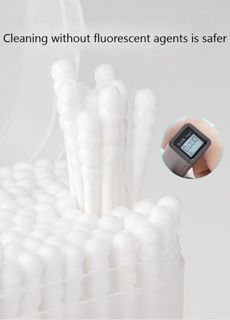 200 thin paper stick bath cleaning ear canal cleaning baby infant cotton swabs disposable cotton swab cotton swabs makeup