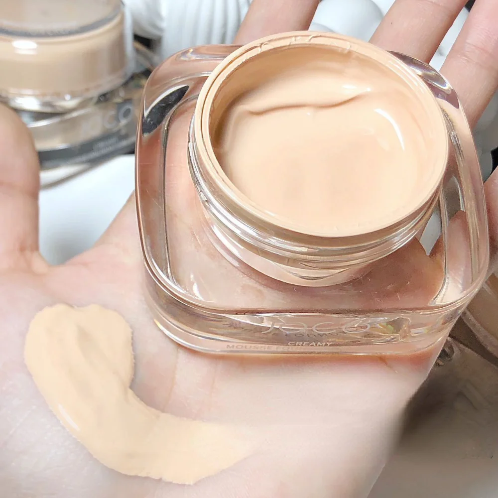 JOCO Creamy Mousse Foundation Cream 30gHydrating Moisturizing Concealer Waterproof Long-lasting Smooth Korea Makeup Cosmetics