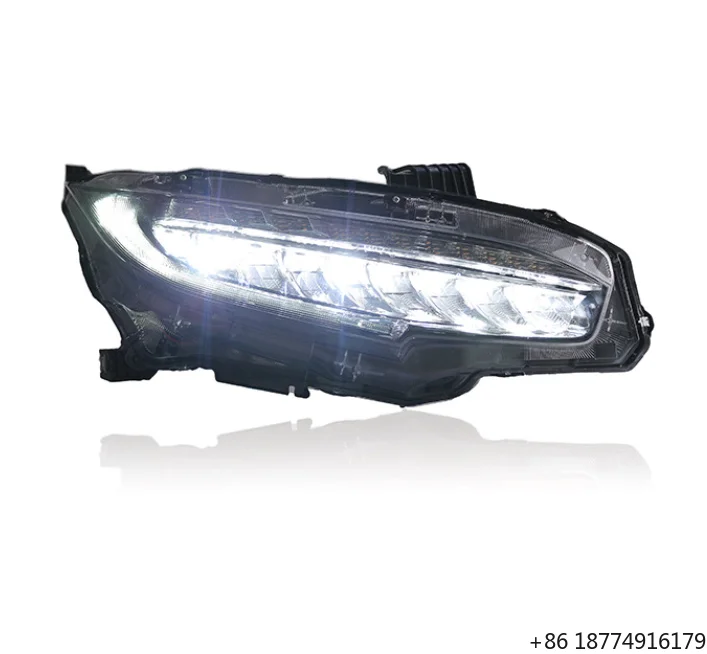 

2016-2021 40W 4500LM 10TH Repacking Headlight Assembly LED DRL Daytime Running Light OEM
