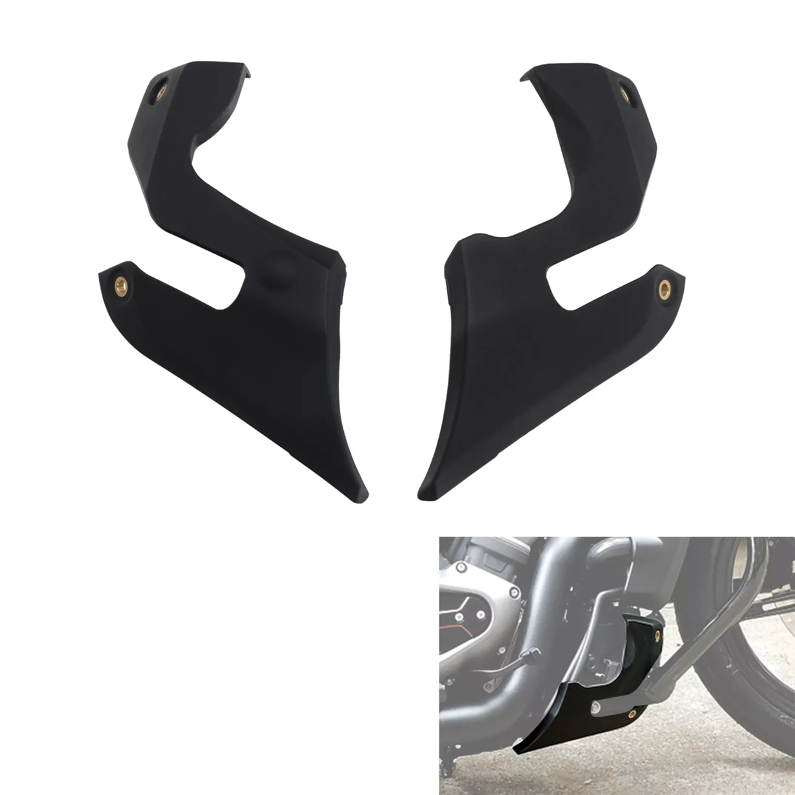 Motorcycle Chin Spolier Guard Lower Fairing Cover For Harley Nightster RH975 2022-2024 RH975S 2023