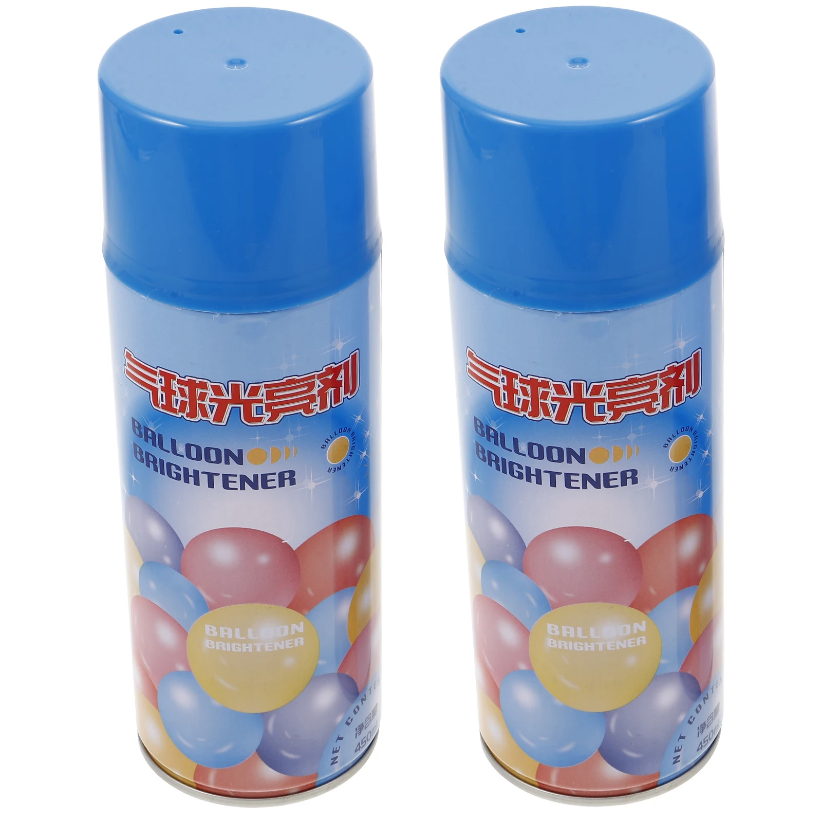 

2pcs Balloon Shine Spray Brightener Glass Tool Skyblue Color Prevent Oxidation Enhance Shine Latex Balloons Party Decorations