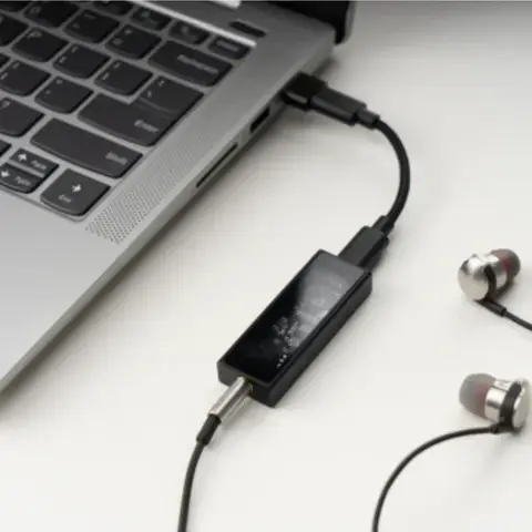 QUESTYLE M12i USB Hörlursförstärkare DAC AMP Bärbar Hörlursförstärkare HIFI Ljudkvalitet PCM DSD512 För IOS Android 10 best sales förstärkare för headset - №3