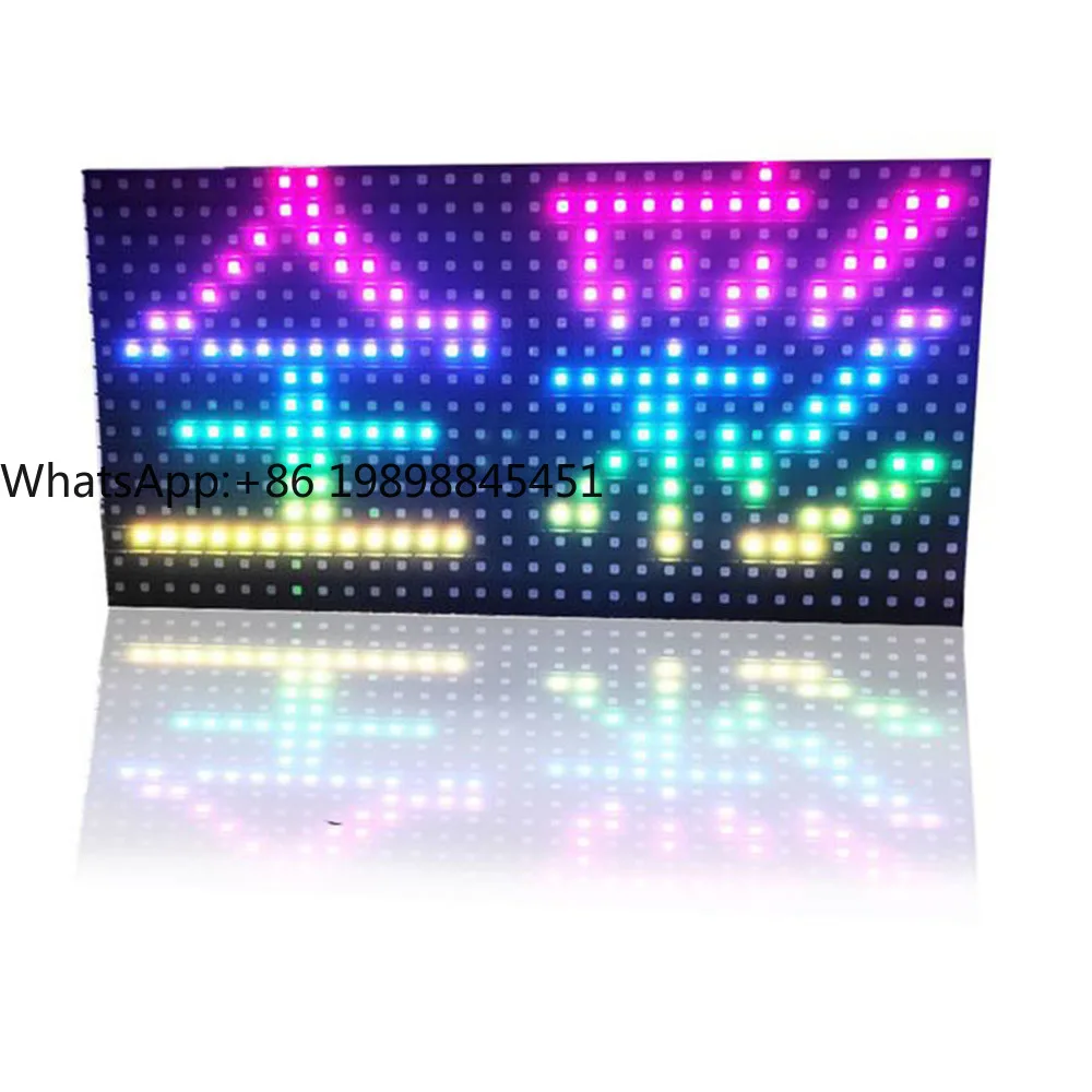 

Outdoor Screen Advertising Rolling Word Light Plate Text Scrolling Electronic Display Advertising Screen Full Color Led Module