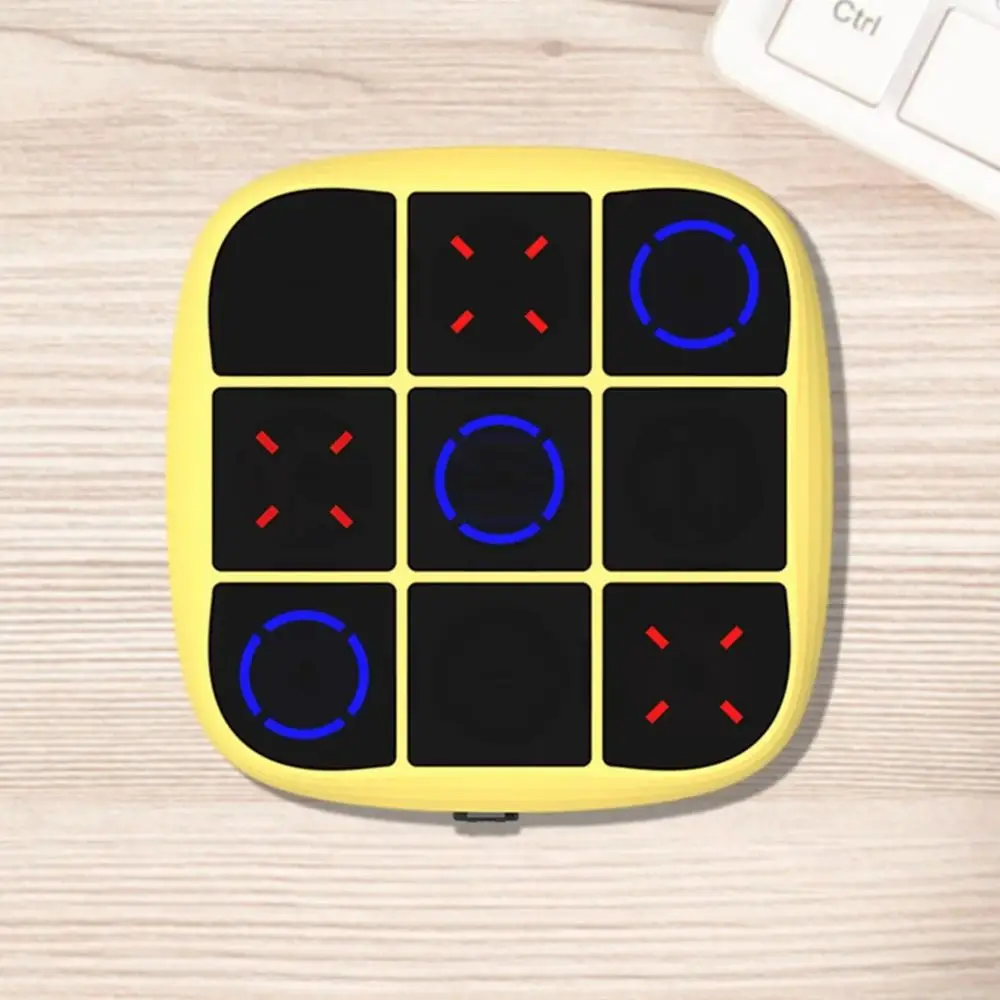 

Электрический TIC-TAC-TOE 4-в-1 портативный болт Монтессори, упражнения на мышление, обучающая настольная игра-головоломка, вечеринка в помещении