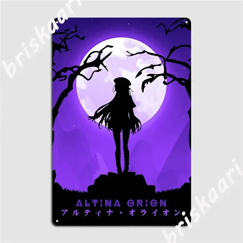 Altina Orion Metal Plaque Poster Mural Painting Club Home Printing Bar Cave Tin Sign Poster
