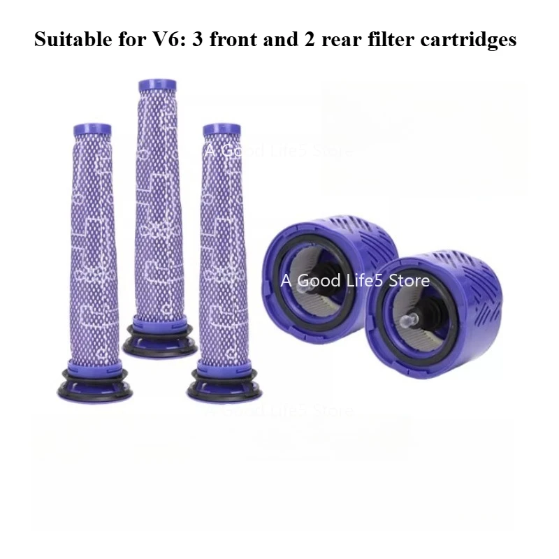 

Suitable for Dyson Vacuum Cleaner Accessories Consumables V7V8V10V11V12V15 Filter Brush Head Suction Tube V6 Filter Element
