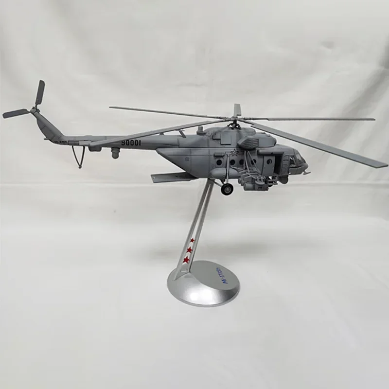 1:48 Scale Mi-171SH Alloy Die Cast Land Aviation Multi-purpose Transport Simulation Military Aircraft Model