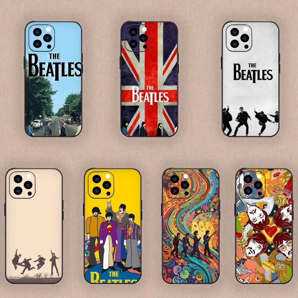 The Singer B-Beatles Phone Case For iPhone Mini 11 12 13 14 15 Plus Pro Max XR XS Black Shell