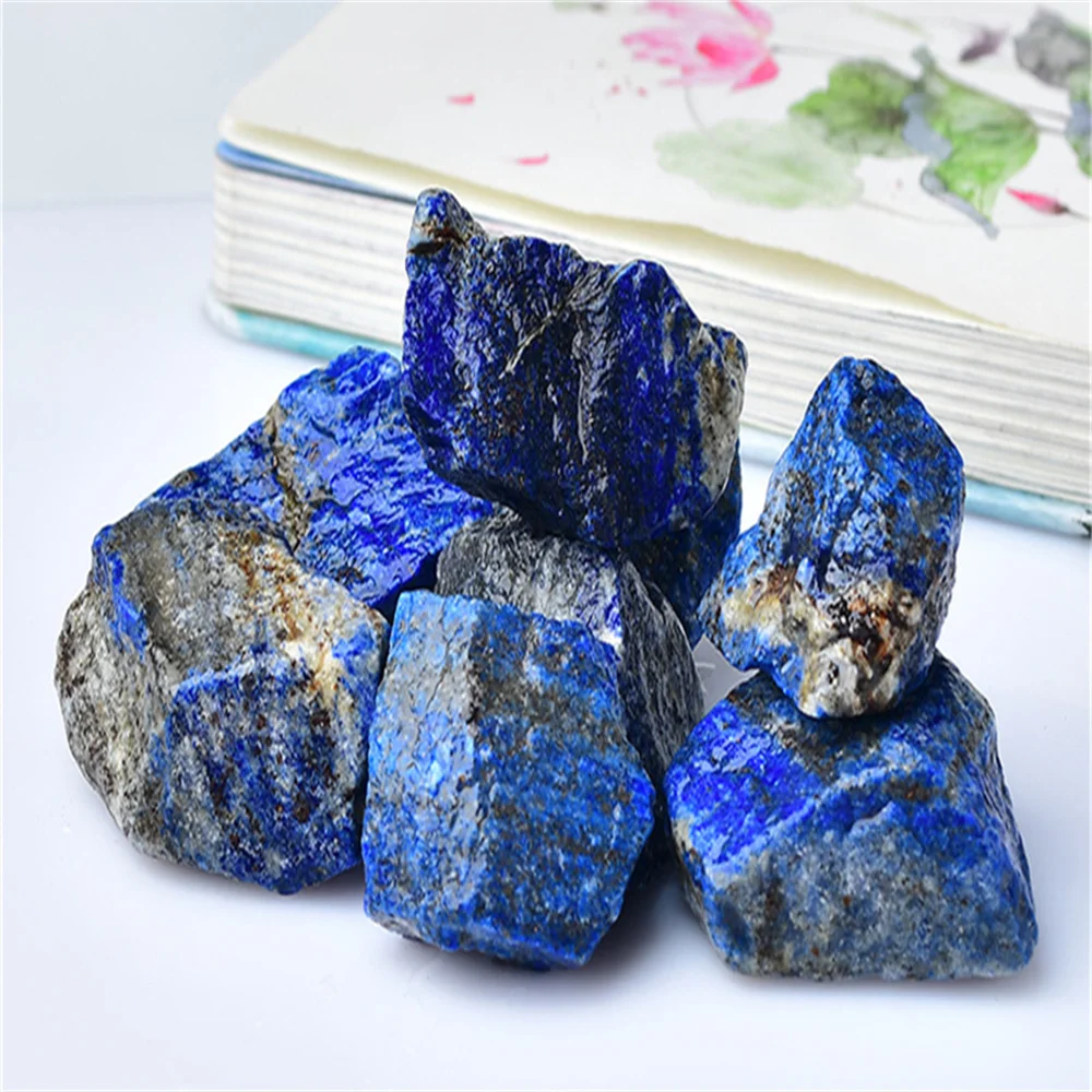 Natural Sapphire Raw Stone Aromatherapy Diffuser Stone Granule Crystal Handicraft Wholesale