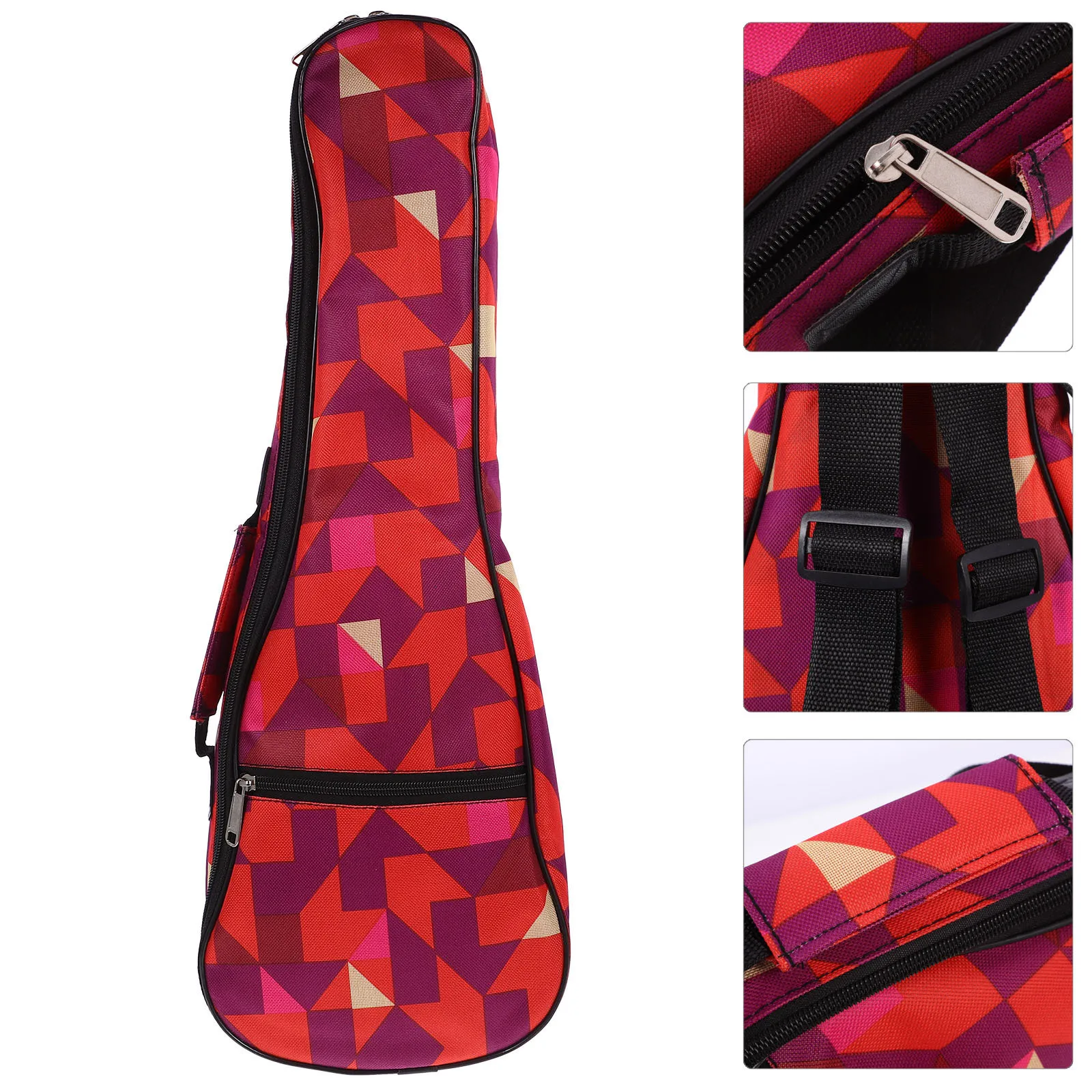 

Ukulele Bag Thickened Waterproof Fabric Portable Protector Outdoor Travel Storage Pouch Practical Case Instrument Accessory