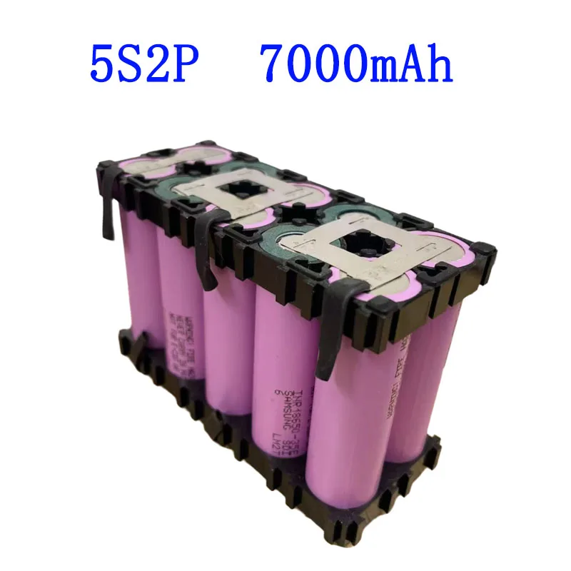 7.4V-8.4V 10.8V-12.8V 14.8V-16.8V 18V-21V 22.2V-25.2V INR18650 35E Battery Pack Custom 18650-35E Battery Welding Battery Pack