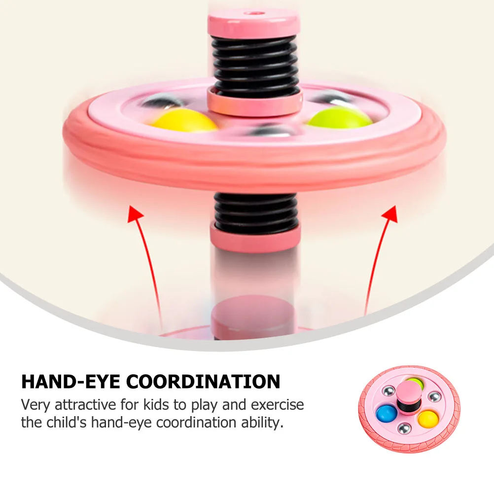 

Creative Tire Shape Gyro for Boys Girls Small Rotating Gyro Enhances Hand Eye Coordination Kids Active Playtime Essential