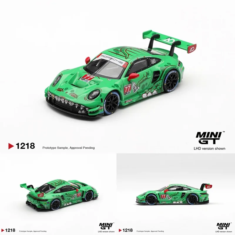 ミニカー MINIGT 1/64 Porsche 911 GT3 R 2025 MISA New 1:64 Minigt #1218 Porsch 911 Gt3 R (992) #77 Ao Racing 2025