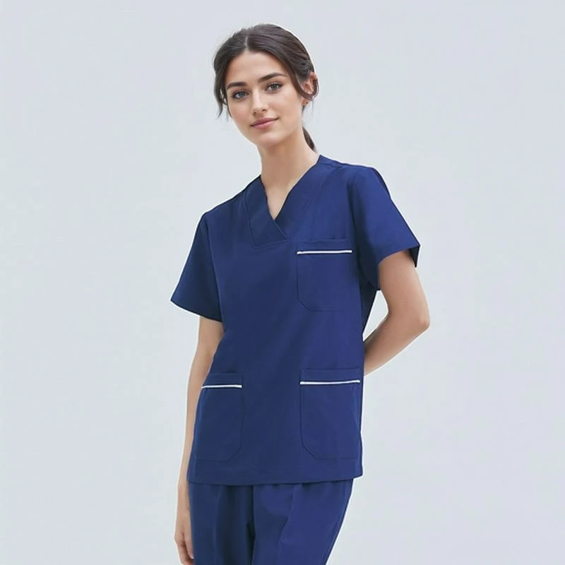 Professionelle OP-Bekleidungsuniform für Männer und Frauen, gute Elastizität für Zahnärzte, Krankenschwestern, Haustier und Ärzte