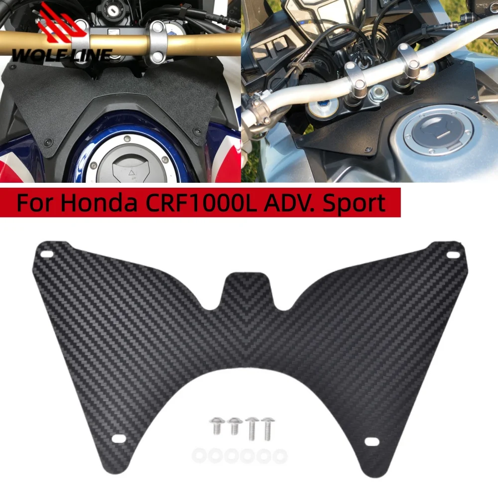 

Wolfline CRF1000L Motorcycle Forkshield Updraft Deflector for Honda CRF 1000L ADV Sport 2018-2019 Fork Shield Wind Protection