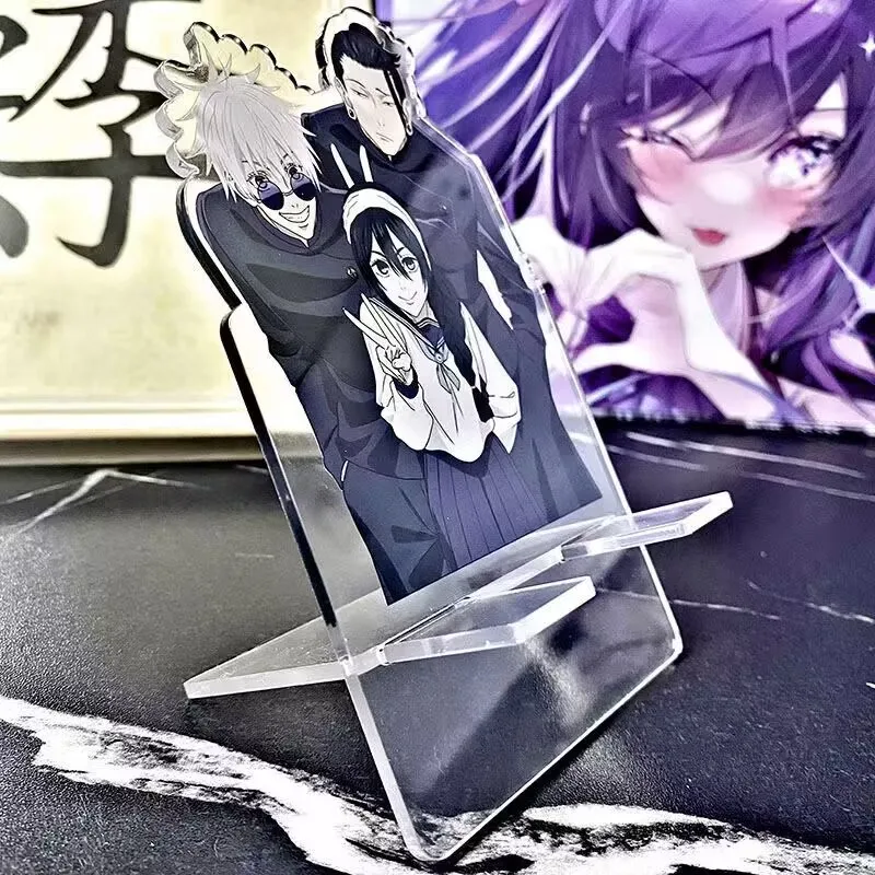 "Jujutsu Kaisen" doujin anime 2D peripheral 'Gojo Satoru Yujie' standing mobile phone stand desktop decoration view 2