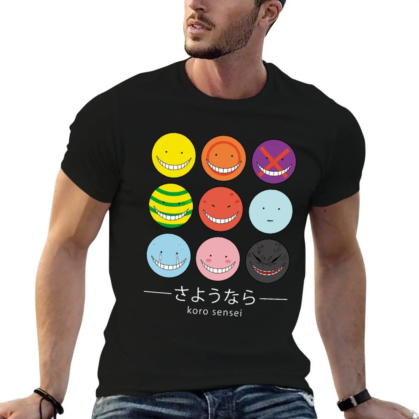 KORO SENSEI T-Shirt new edition Personalized t-shirt fitted t shirts for men