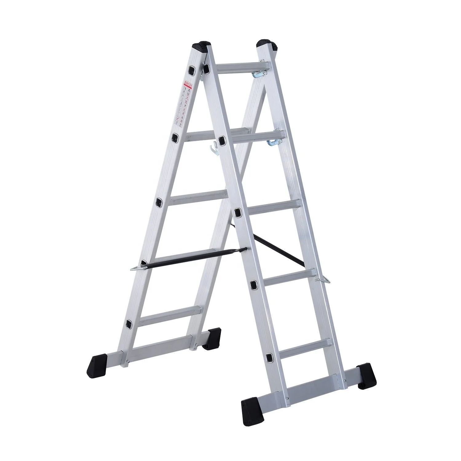 Anti-Slip Mobile Scaffold Platform Ladder With Wheels,  Height Adjustable