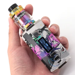 Electronic Cigarette 200W VAPE Box Mod 4400mah Battery Zeus Sub Ohm Tank Dead Rabbit V1/v3 Rta Double Coils Atomizer Vape Kit