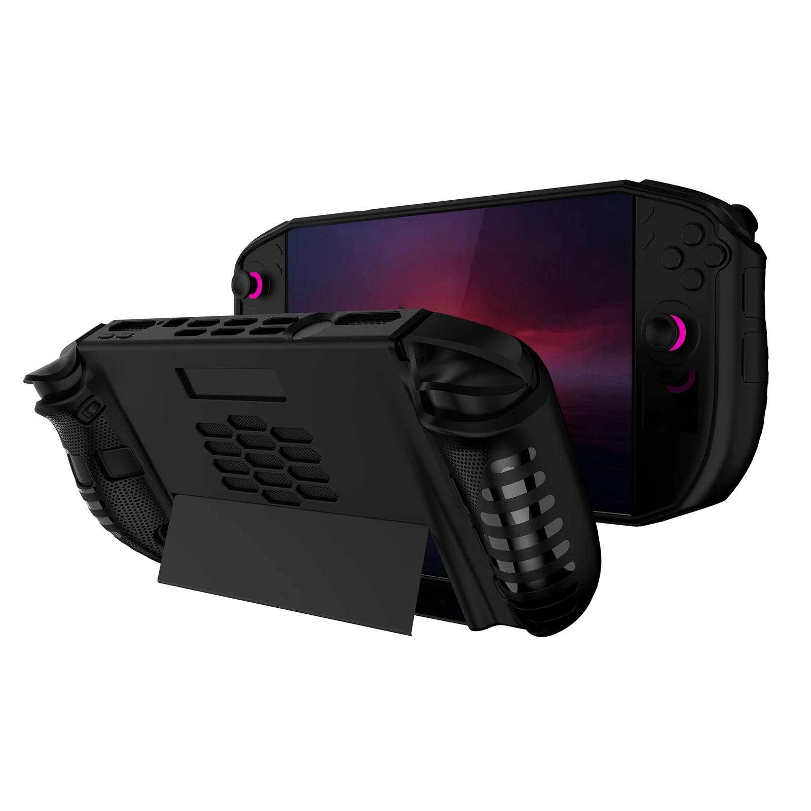 حافظة حماية من السقوط من مادة TPU غطاء حماية مضاد للسقوط غطاء نحيف مقاوم للصدمات مع تصميم مضاد للخدش لجهاز Legion Go 2 #4