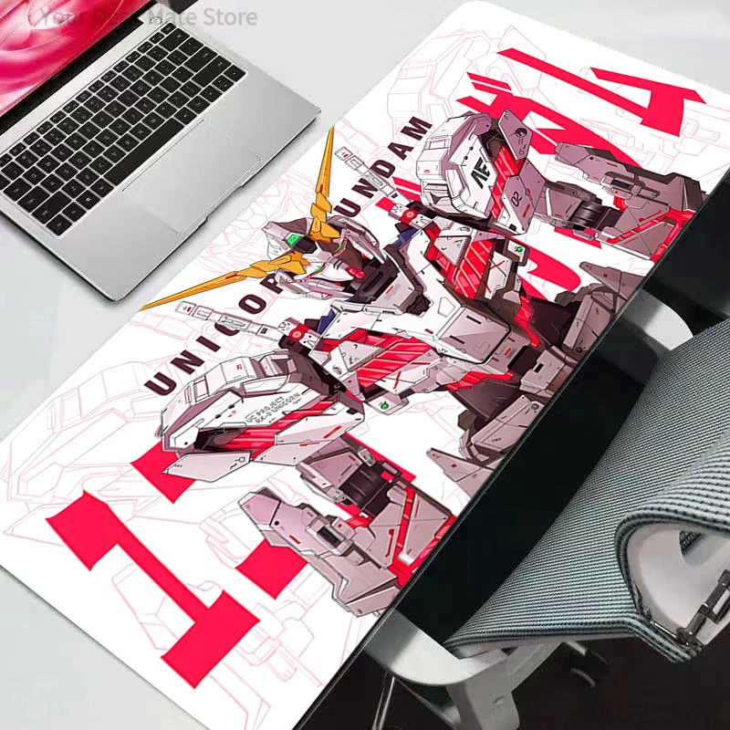 

Большие коврики для мыши: Новый игровой коврик для стола с аниме-дизайном Gundam, аксессуары для геймеров, коврик для клавиатуры и мыши