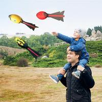 Kids Athletics Target Throw Rocket Outdoor Throwing Toy Javelin Ball Whistle Vortex Aero Howler Toy For Outdoor School Sports