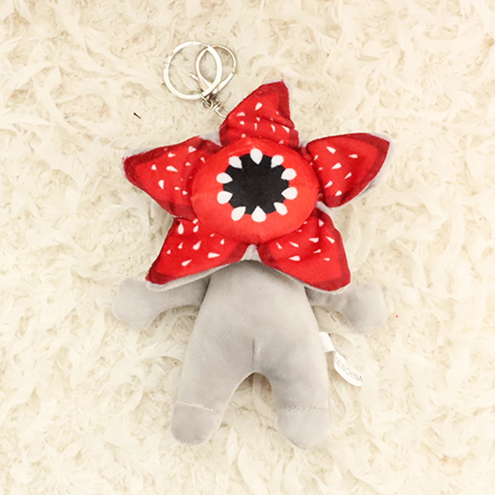16cm Cartoon Game Characters Plush Toys Cute Soft Eleven Demogorgon Keychain Pendant Dolls Backpack Decor Kids Birthday Gifts
